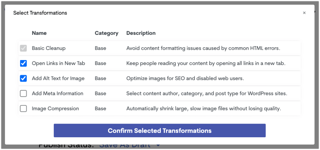 Wordable นำเข้าร่างบล็อก จาก Google Doc ไปยัง WordPress